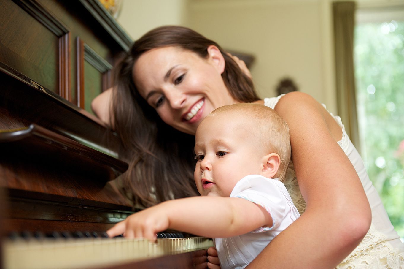 Los beneficios de la música en los bebés