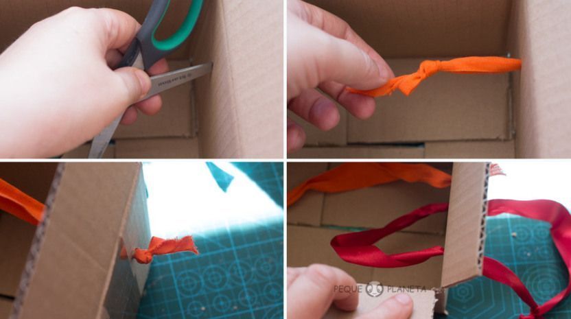Como hacer una caja de cuerdas paso a paso