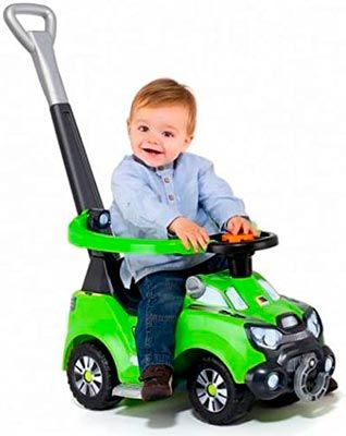 HOMCOM Quad Correpasillos Coche Correpasillos para Niños de 18-36