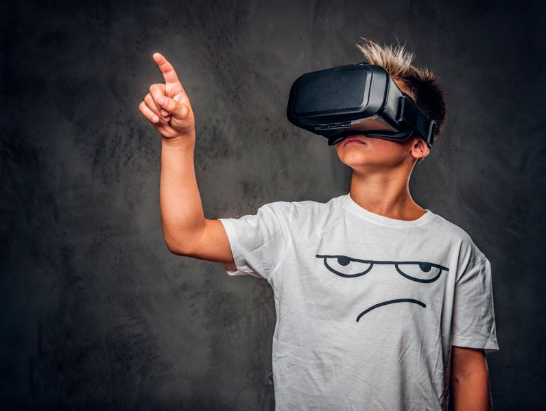 Precauciones de los padres en el uso realidad virtual hijos