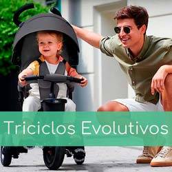 Triciclos evolutivos para bebés y niños