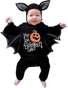 Disfraz murciélago bebe
