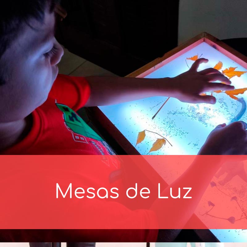 Mesas de luz Montessori