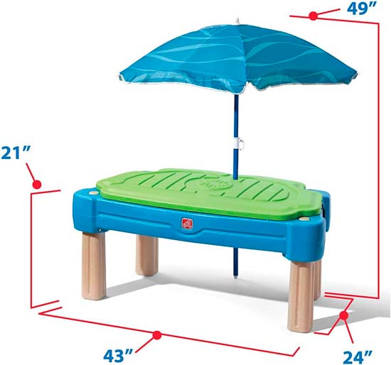 mejores mesas de agua y arena