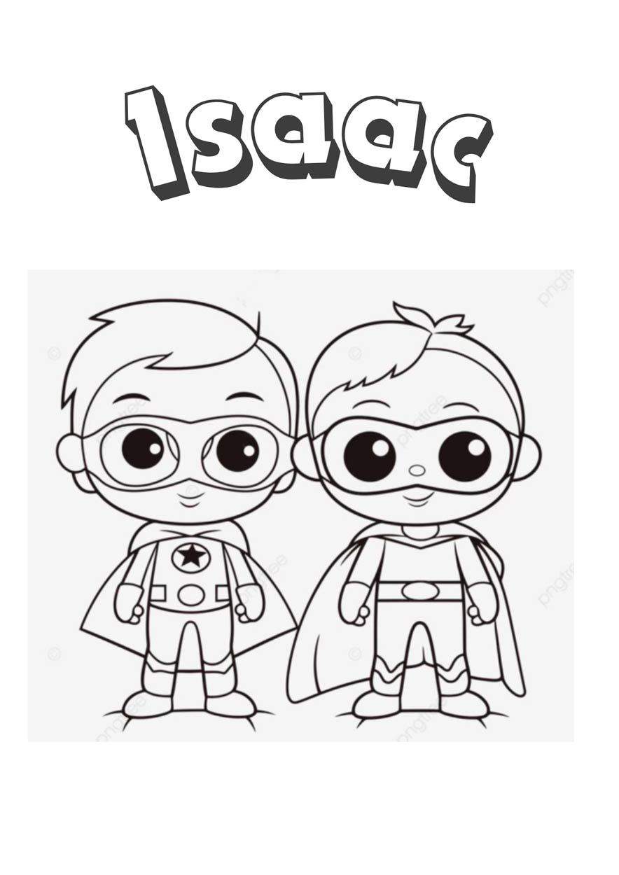 SUPERHEROES PARA COLOREAR