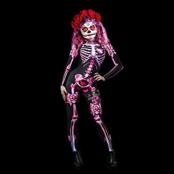 Disfraces Halloween niñas - Disfraz niña esqueleto